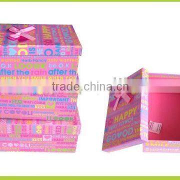 Gift storage box