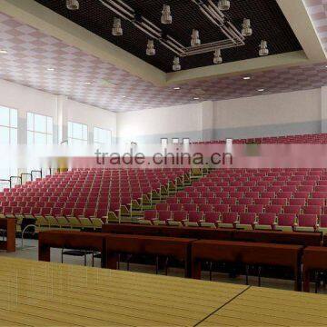 sport entertainment indoor retractable tribune telescopic bleacher folding plastic seating flex grandstand. mobile bleacher