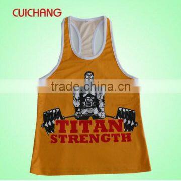 Tank Top Manufacturer&wholesale Plain White Tank Top&bodybuilding Wholesale Tank Tops-CC326 photo-2