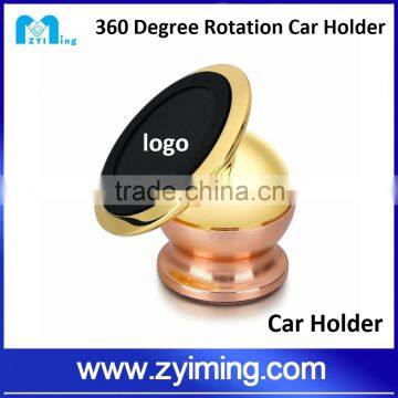 Zyiming car holder factory hot sell Universal 360 Degree Rotation Magnetic car cup holder for smartphone