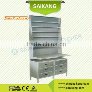 FDA Certification Durable Powder Coated Steel Drug Display Shelf