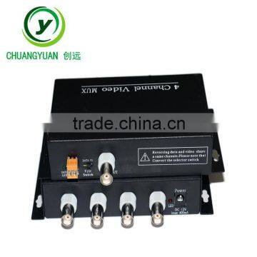 Analog Video Transmitter Over One Coaxial Cable