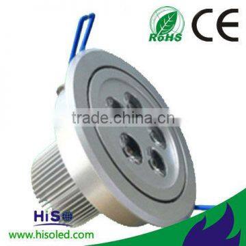 5w round aluminum LED downlight 45 degree beam angle