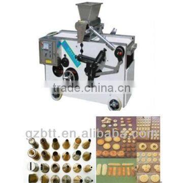 4 moulds cookies making machine with 4 shapes of cookies