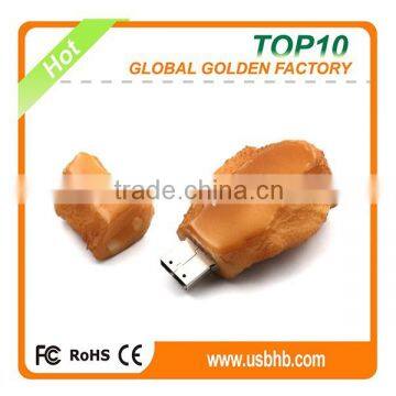 New products food oem gift chicken usb flash drive 1gb