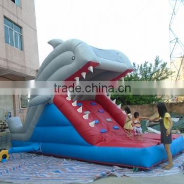 2015 hot kids jumping dolphin inflatable bouncer