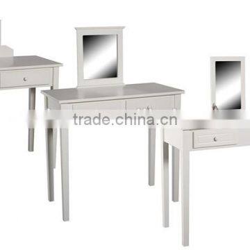 High quality wooden MDF dressing table with mirror