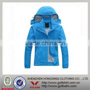 custom outdoor hooded breathable Nylon windbreaker high quality