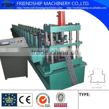 Automatic Upright Roll Forming Machine With Hydraulic Punching Holes