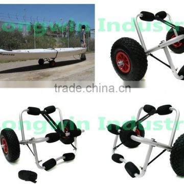 lightweight aluminum hand beach trolley