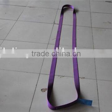 Endless webbing lifting sling belt for crane