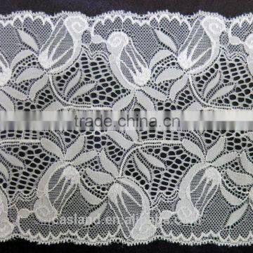 White Fancy Lace Fabric for Woman Clothes(07572#)