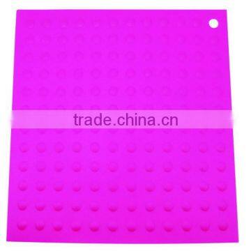 L Size 100% Food Grade silicone oven mat /silicone pot holder /bump mat