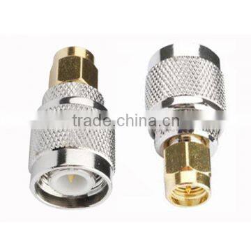 RF Coaxial Adapter SMA male to TNC male