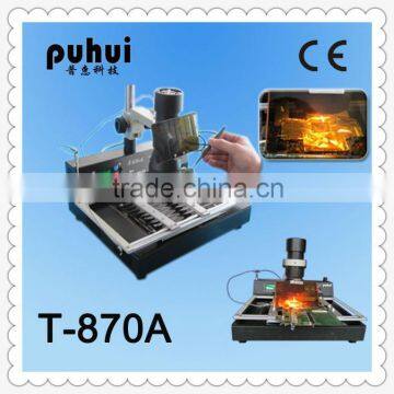 t870a bga irda,chip repair, bga rework station,desoldering station,puhui infrared,reballing station,made in china