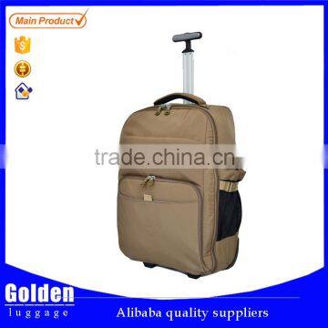 Baigou brand single trolley travel backpack extra single trolley bag duffle bag