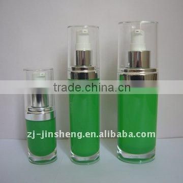 Oval acrylic lotion bottle series