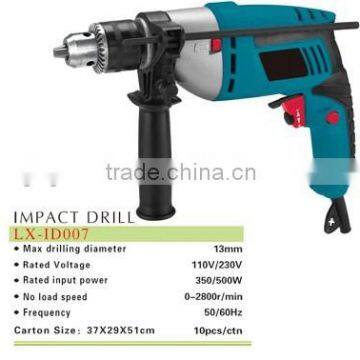 13mm impact drill / power tools 500w impact drill ID007