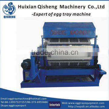 low cost egg carton machinery/8faces rotary egg carton machine/waste paper moulding machine