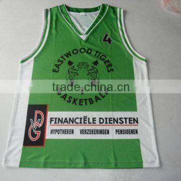 Custom Sublimation basketball Uniforms with 100% dryfit material