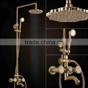 new design classic bath in-wall shower set faucet mixer LT10128AAB