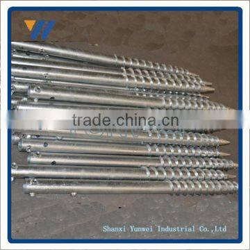 U Type Ground Screw Anchor Pile