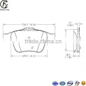 OEM brake pad factory sale Aftermarket Auto spare parts FMSI D1003-7904