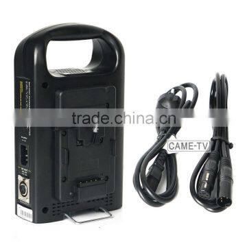 CAME-TV 2 Channel Video Camera Battery Charger Power Supply