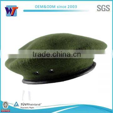 Wool Green Beret Gurkha Hats photo-2