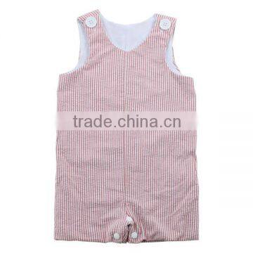 Wholesale china suppliers baby items seersucker carters baby clothes newborn baby clothes baby onesie seersucker baby boy romper