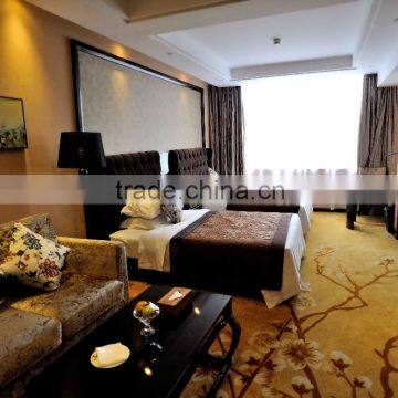 Modern Luxury Resort Bedroom Laminate Hotel Room Furniture photo-5