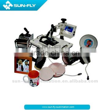 3D Sublimation 8 in 1 heat press Machine Sublimation hot press machine (SFS-M06B)