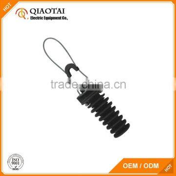 Aerial insulated anchoring clamp for low-voltage cable