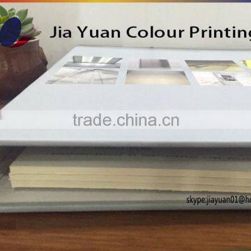 Full coloring offset printing 2 iron clip file binder paper folder printing