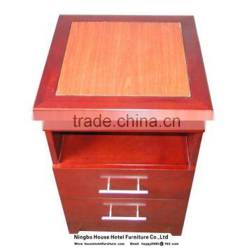 Business Desk Hotel Furniture With Solid Wood Frame and Legs