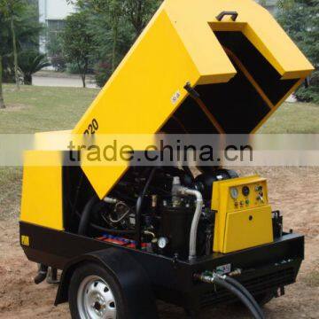 portable diesel engine driven air compressors JBP20