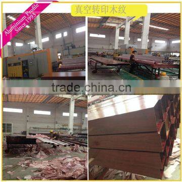 2014NEW and Popular ! 6063-T5 Wood Finish Aluminium Profiles/OEM/ODM Wood Effect Aluminium Powder Coatings Profile photo-6