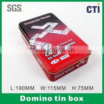 Double nine Domino Tin Box