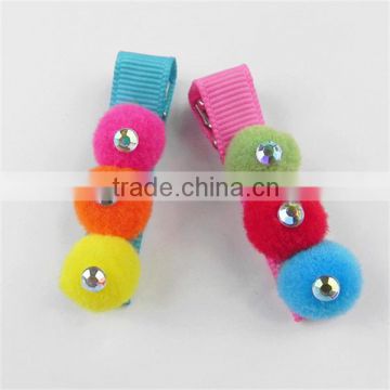 color stripe cartoon custom thick black hair ornament