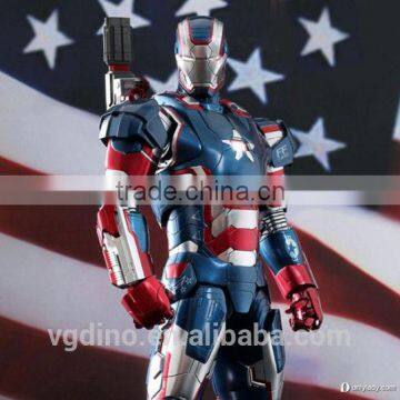 Iron man statue 1.8 m iron patriot