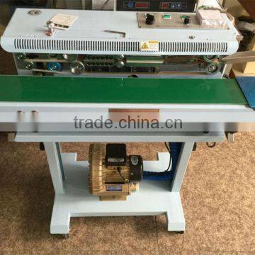 vertical continuous plastic bag sealer