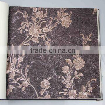 New Catalog of 2014 Pvc Deep Embossed Wallpaper Italian Style Alpha 80501 Waterproof Soundproof photo-4
