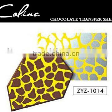 Chocolate Transfer Sheet