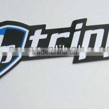 Die cut bumper sticker