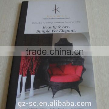 157g coated paper, Custom made cheap brochure printing