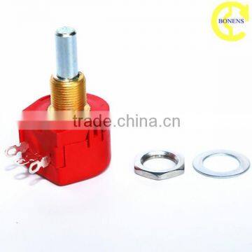 Wx118 1w Single-turn Wirewound 50k Rotary Potentiometer photo-3