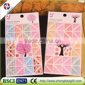 photo frame corner sticker