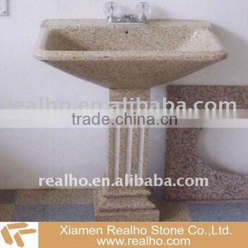 Granite hand washing sink