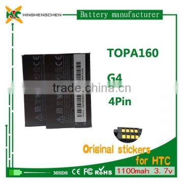 Mobile Phone Battery Components TOPA160 for HTC G4 T3320/T3333/T5353/T5388 photo-6