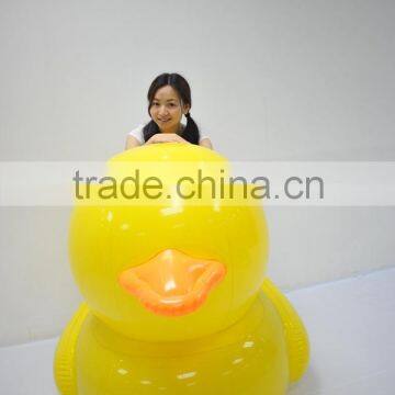 Lovely Inflatable Yellow Duck Children Toys Inflatable Animals photo-6